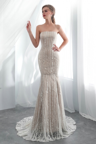 cheap fitted wedding dresses